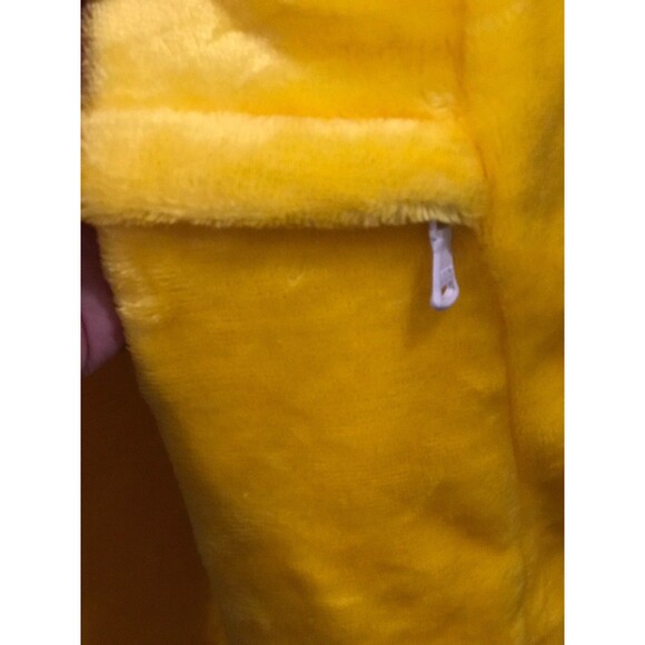 Adult's Small Pikachu Costume Cosplay Pokemon One Piece Button-up - Picture 4 of 4